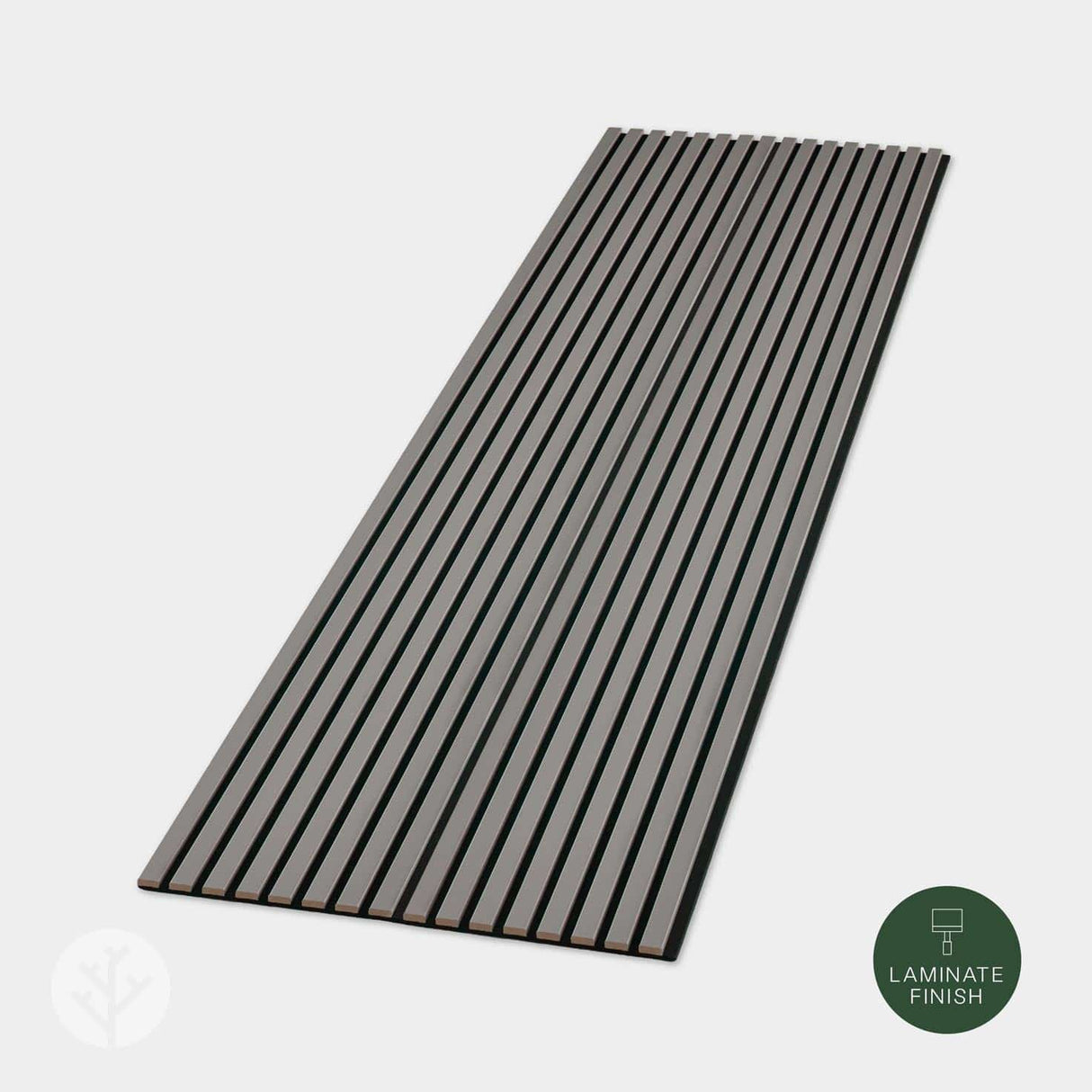 Acupanel® Coloured Dusty Grey Acoustic Slat Wall Panels - WVH Pro Australia