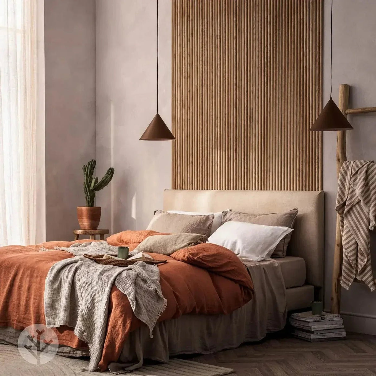 Flutto® American Oak Ridge Flexible Tambour Wood Panels - WVH Pro Australia