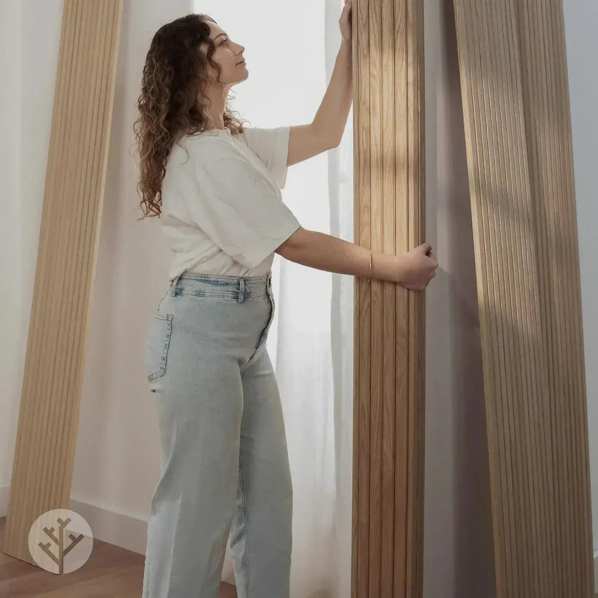 Flutto® American Oak Slat Flexible Tambour Wood Panels - WVH Pro Australia