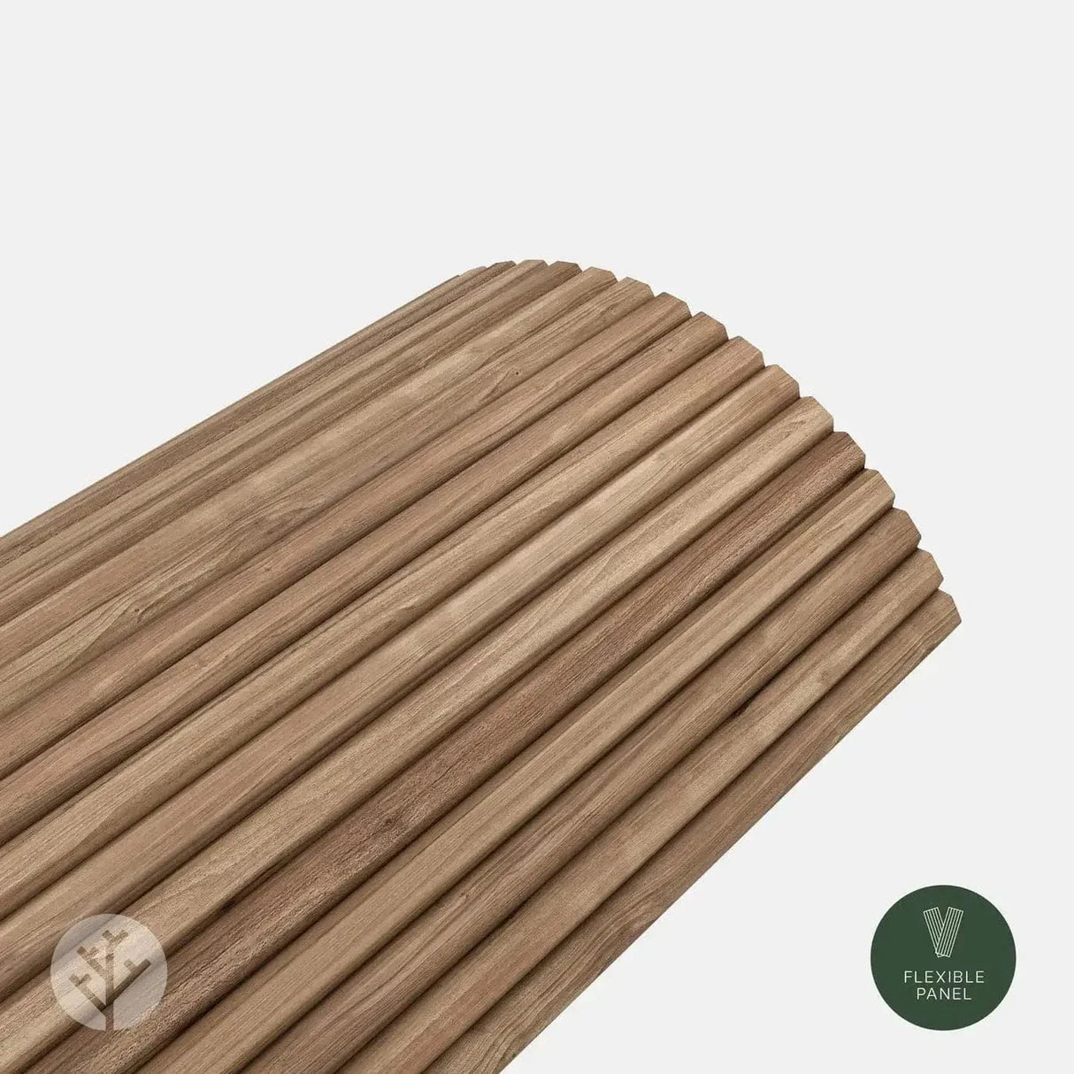 Flutto® American Walnut Slat Flexible Tambour Wood Panels - WVH Pro Australia