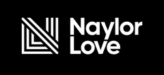 Naylor Love logo on a black background