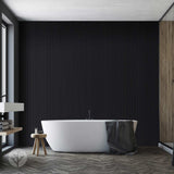 Acupanel® Coloured Black Acoustic Slat Wall Panels - WVH Pro Australia