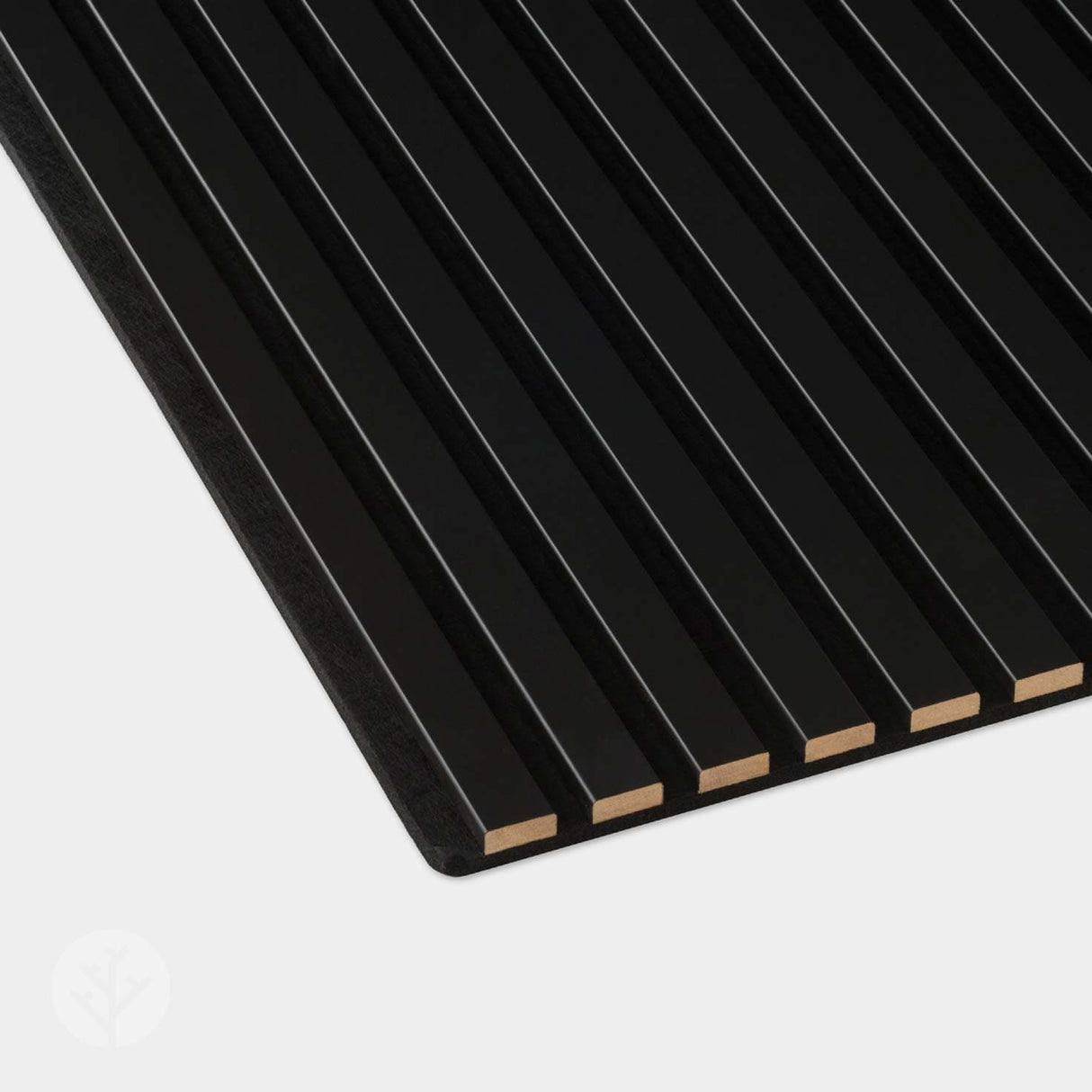 Acupanel® Coloured Black Acoustic Slat Wall Panels - WVH Pro Australia