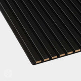 Acupanel® Coloured Black Acoustic Slat Wall Panels - WVH Pro Australia