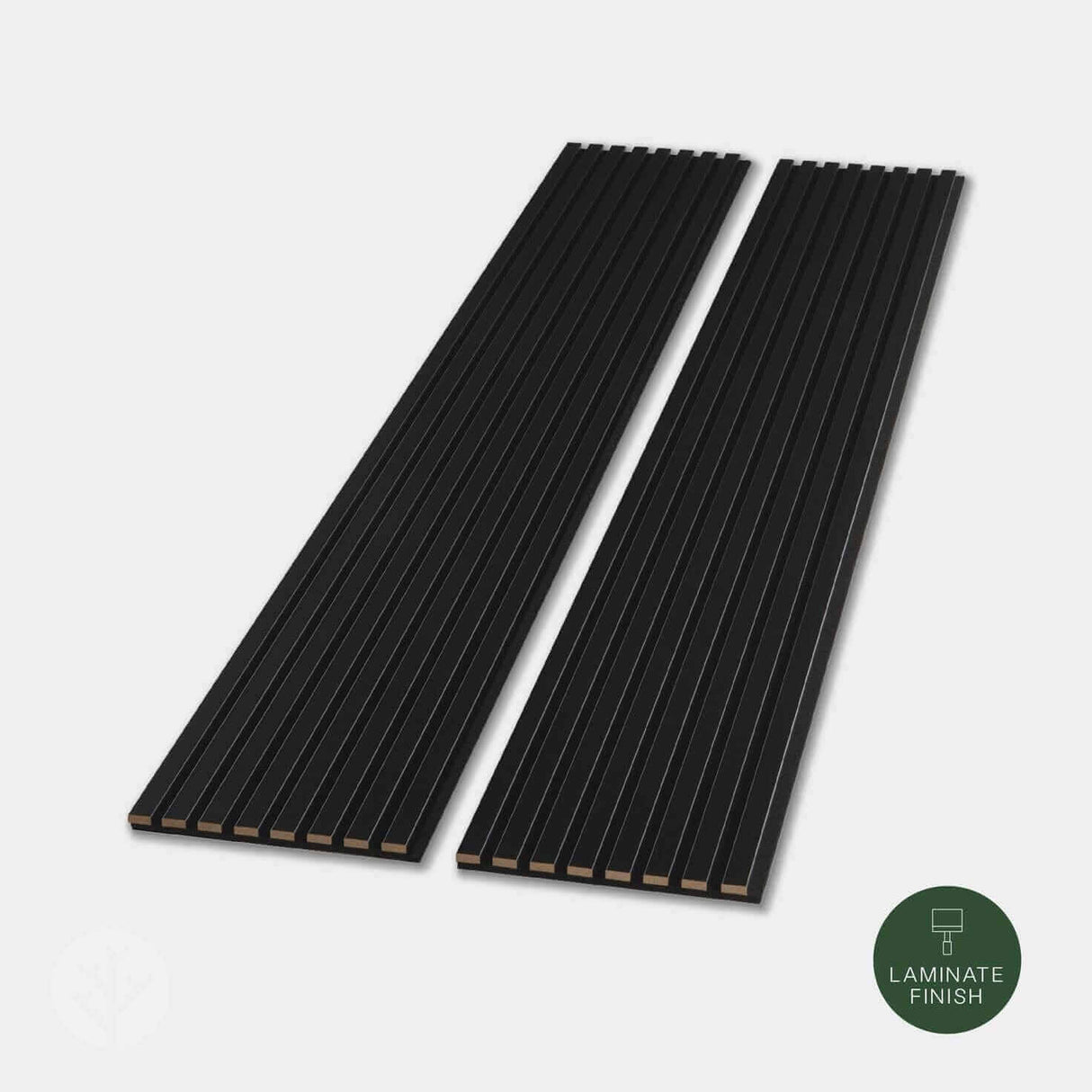 Acupanel® Coloured Black Acoustic Slat Wall Panels - WVH Pro Australia