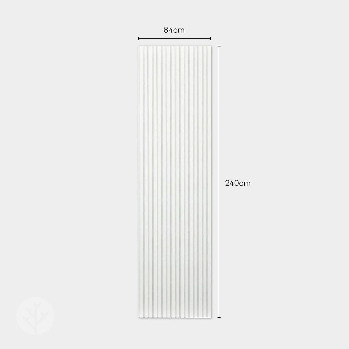 Acupanel® Coloured White Acoustic Slat Wall Panels - WVH Pro Australia