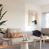 Acupanel® Coloured White Acoustic Slat Wall Panels - WVH Pro Australia