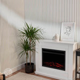 Acupanel® Coloured White Acoustic Slat Wall Panels - WVH Pro Australia