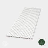 Acupanel® Coloured White Acoustic Slat Wall Panels - WVH Pro Australia