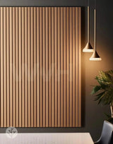 Acupanel® Luxe American Oak Acoustic Wide Slat Wood Wall Panels - WVH Pro Australia