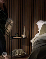 Acupanel® Luxe American Walnut Acoustic Wide Slat Wood Wall Panels - WVH Pro Australia