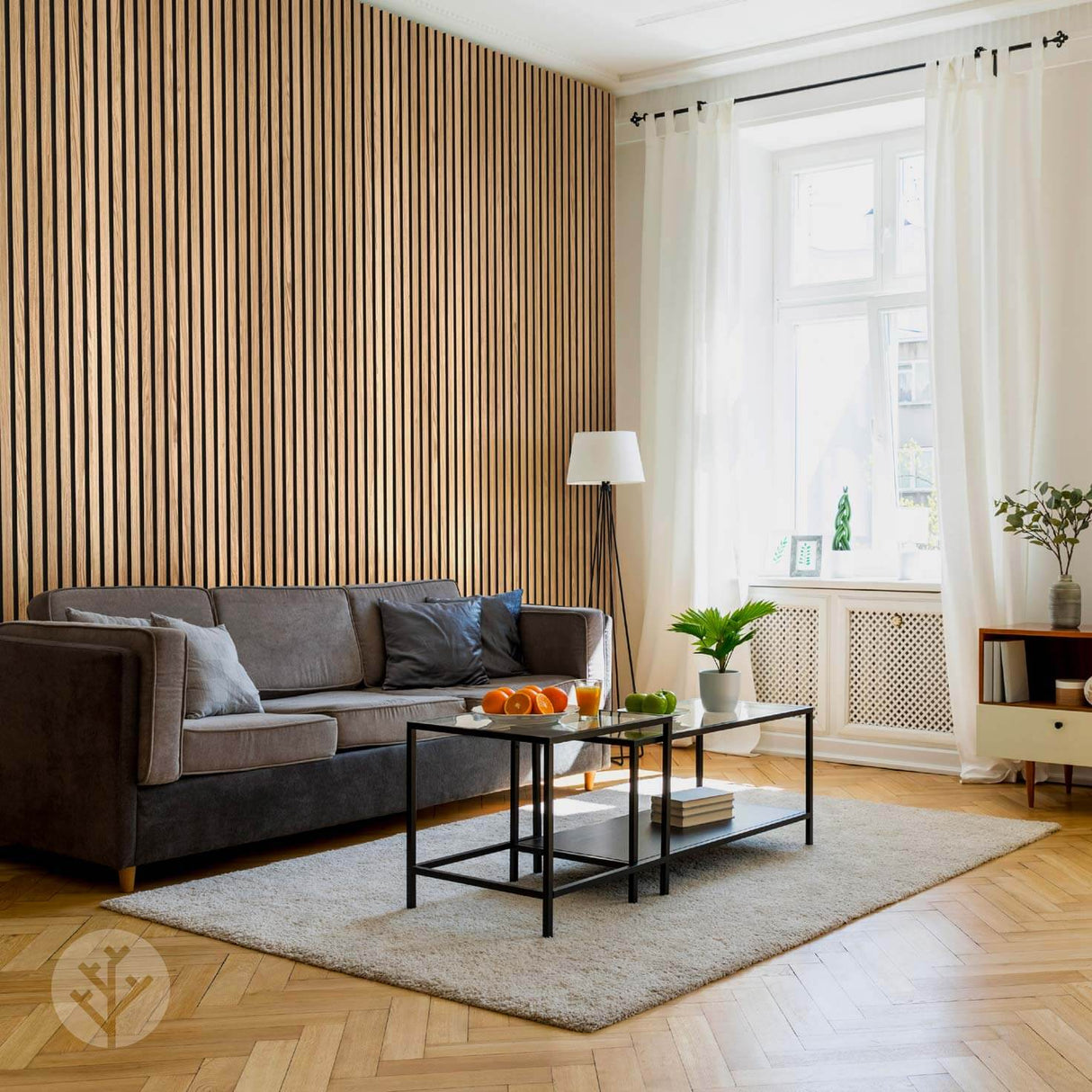 Acupanel® Natural Oak Acoustic Slat Wood Wall Panels - WVH Pro Australia