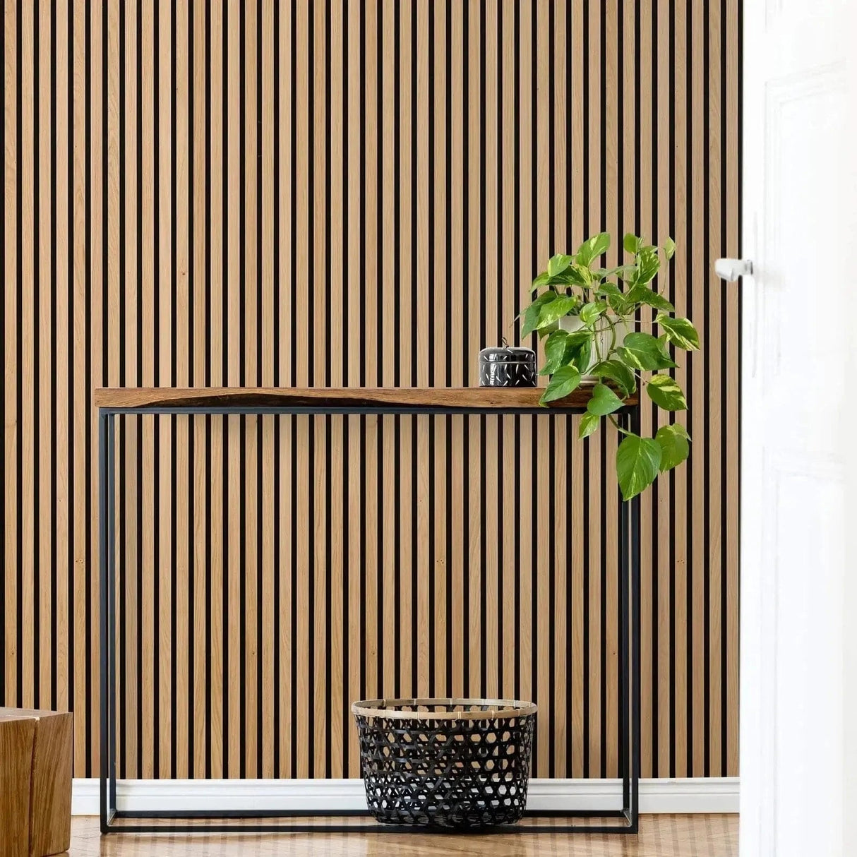 Acupanel® Natural Oak Acoustic Slat Wood Wall Panels - WVH Pro Australia