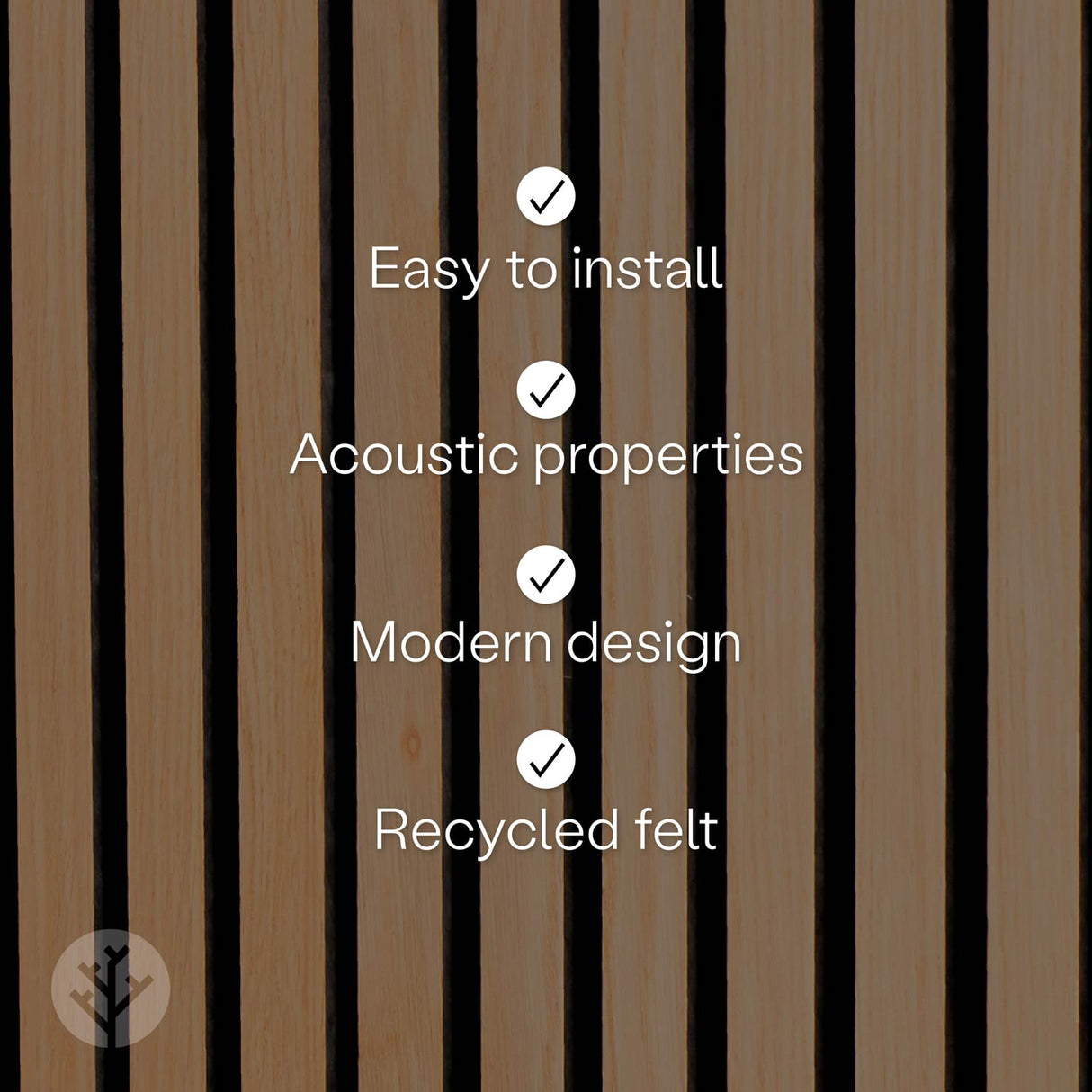 Acupanel® Natural Oak Acoustic Slat Wood Wall Panels - WVH Pro Australia