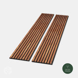 Acupanel® Natural Walnut Acoustic Slat Wood Wall Panels - WVH Pro Australia