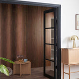 Acupanel® Natural Walnut Acoustic Slat Wood Wall Panels - WVH Pro Australia