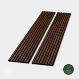 Acupanel® Smoked Oak Acoustic Slat Wood Wall Panels - WVH Pro Australia