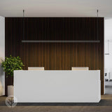 Acupanel® Smoked Oak Acoustic Slat Wood Wall Panels - WVH Pro Australia