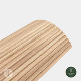 Flutto® American Oak Slat Flexible Tambour Wood Panels - WVH Pro Australia