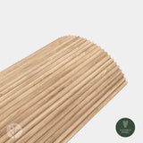 Flutto® American Oak Zigzag Flexible Tambour Wood Panels - WVH Pro Australia