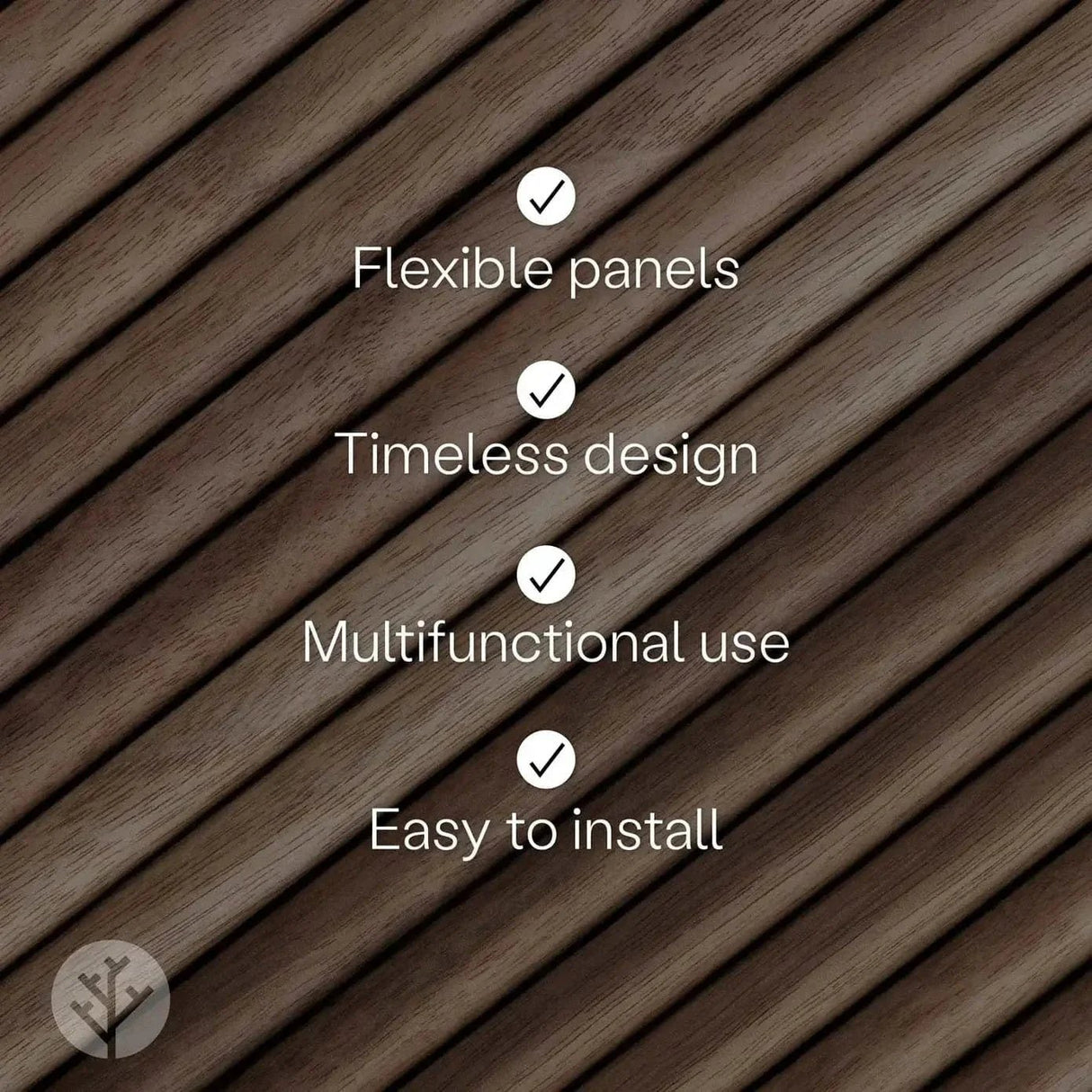 Flutto® American Walnut Mini - Ridge Flexible Tambour Wood Panels - WVH Pro Australia