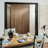 Flutto® American Walnut Mini - Ridge Flexible Tambour Wood Panels - WVH Pro Australia