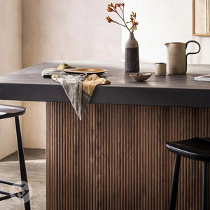 Flutto® American Walnut Mini-Ridge Flexible Tambour Wood Panels
