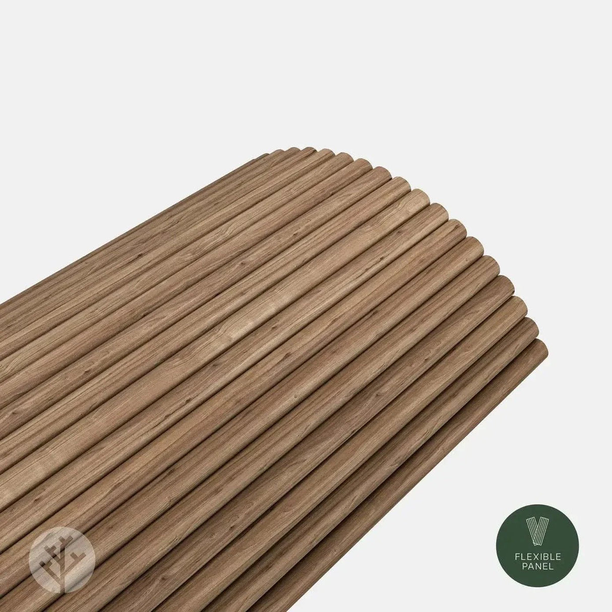 Flutto® American Walnut Ridge Flexible Tambour Wood Panels - WVH Pro Australia