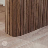 Flutto® American Walnut Slat Flexible Tambour Wood Panels - WVH Pro Australia