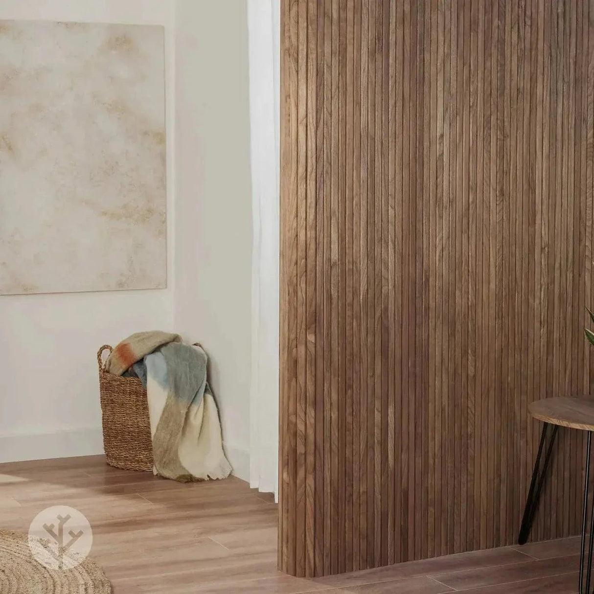 Flutto® American Walnut Slat Flexible Tambour Wood Panels - WVH Pro Australia