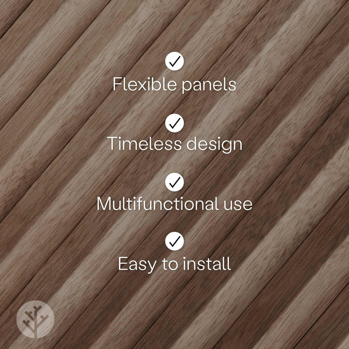 Flutto® American Walnut Zigzag Flexible Tambour Wood Panels - WVH Pro Australia