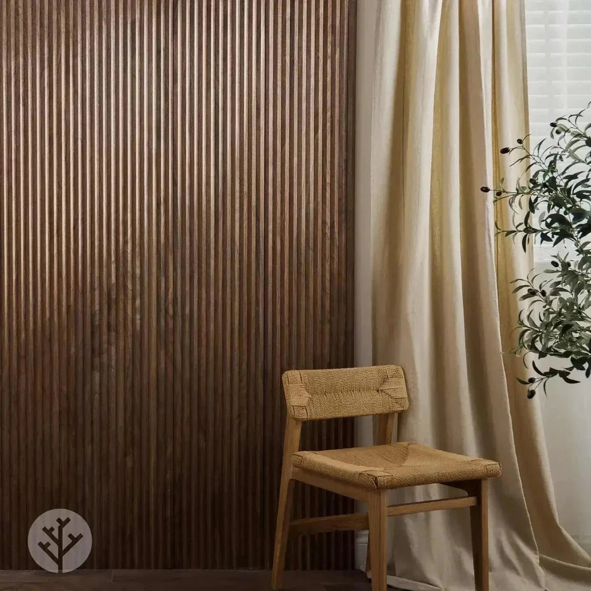 Flutto® American Walnut Zigzag Flexible Tambour Wood Panels - WVH Pro Australia