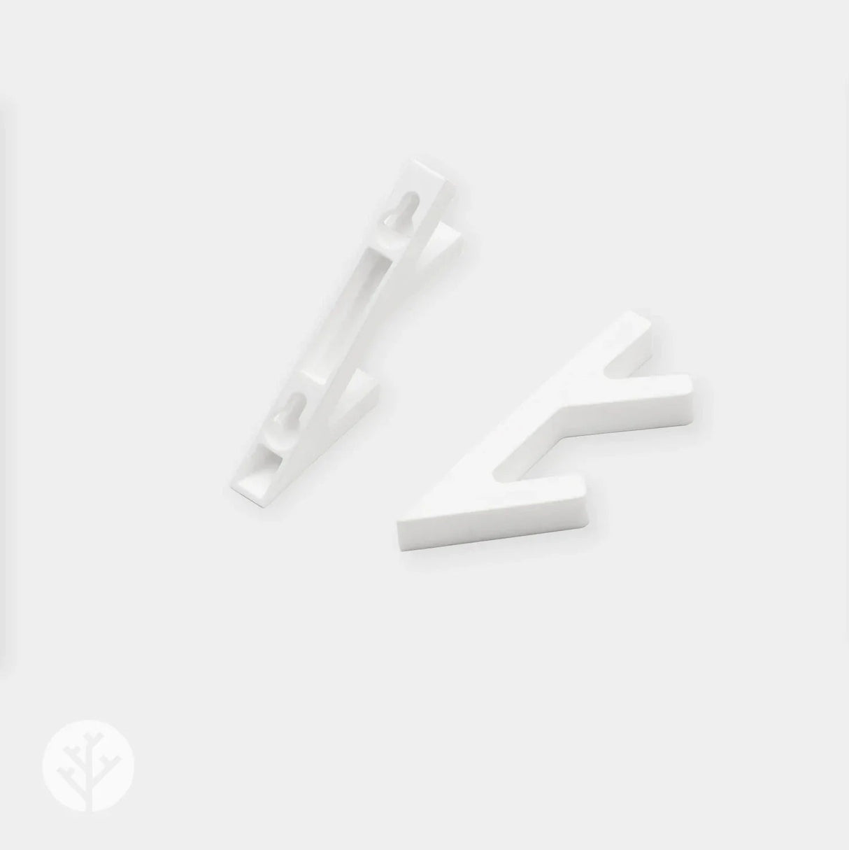 White 3D Hook (2pk) - WVH Pro Australia