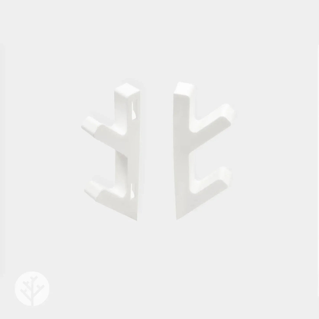 White 3D Hook (2pk) - WVH Pro Australia