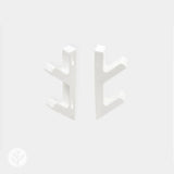 White 3D Hook (2pk) - WVH Pro Australia